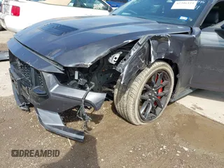2024 Ford Mustang GT with VIN 1FA6P8CF0R5411098, listed as a IAAI auction lot 42206429 with 22,743 mi miles and . Bid and sale history available at DreamBid. Image 6.