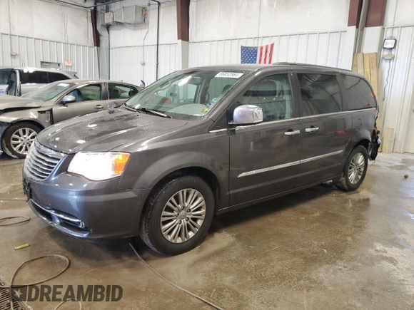 2016 Chrysler Town & Country Touring-L with VIN 2C4RC1CG8GR199974, listed as a Copart auction lot 86852564 with 121,392 mi miles and Clean Title. Bid and sale history available at carsss.com. Image 1.