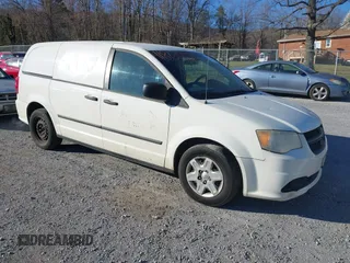 2013 Ram Cargo Van with VIN 2C4RRGAGXDR640214, listed as a IAAI auction lot 41812963 with 262,346 mi miles and . Bid and sale history available at DreamBid. Image 1.