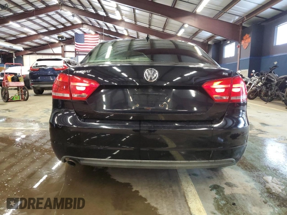 2013 Volkswagen Passat SE with VIN 1VWBH7A35DC010723, listed as a Copart auction lot 44300785 with 170,942 mi miles and Clean Title. Bid and sale history available at carsss.com. Image 6.