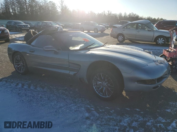 2003 Chevrolet Corvette with VIN 1G1YY22GX35126223, listed as a Copart auction lot 49199455 with 0 mi miles and Non Repairable. Bid and sale history available at carsss.com. Image 4.