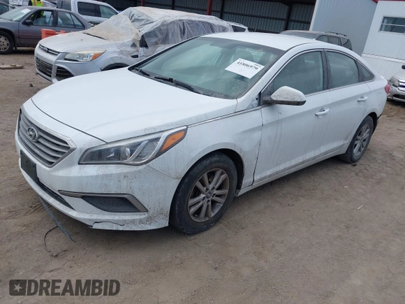 2017 Hyundai Sonata SE with VIN 5NPE24AF4HH502146, listed as a IAAI auction lot 41806979 with 88,289 mi miles and . Bid and sale history available at DreamBid. Image 2.