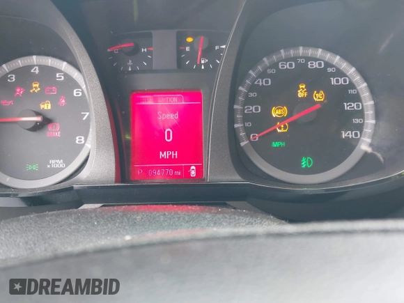 2013 GMC Terrain SLE with VIN 2GKFLTE36D6388746, listed as a IAAI auction lot 42334021 with 94,850 mi miles and . Bid and sale history available at DreamBid. Image 7.