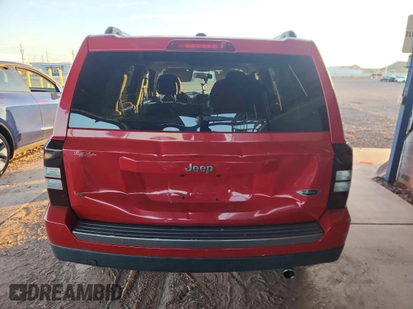 2017 Jeep Patriot Sport SE with VIN 1C4NJPBA5HD131124, listed as a Copart auction lot 60649975 with 78,571 mi miles and Salvage title. Bid and sale history available at DreamBid. Image 6.