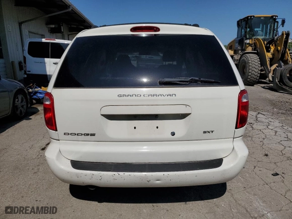 2006 Dodge Grand Caravan SXT with VIN 2D4GP44L56R780472, listed as a Copart auction lot 70472024 with 125,443 mi miles and Clean Title. Bid and sale history available at carsss.com. Image 6.