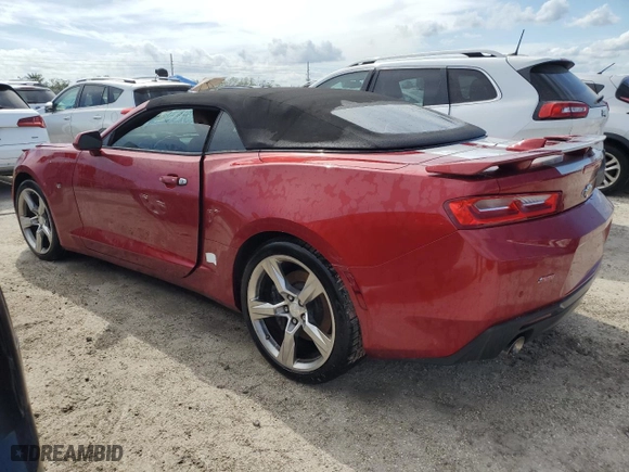 2017 Chevrolet Camaro 2SS with VIN 1G1FH3D75H0129206, listed as a Copart auction lot 74673634 with 0 mi miles and Non Repairable. Bid and sale history available at carsss.com. Image 2.