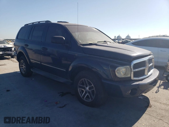 2005 Dodge Durango Limited z VIN 1D8HD58D75F502828, wystawiony jako Copart lot #76942484 z przebiegiem 266 404 mil mil oraz Czysty tytuł • Clean title. Historia ofert i sprzedaży dostępna na DreamBid. Obrazek 4.