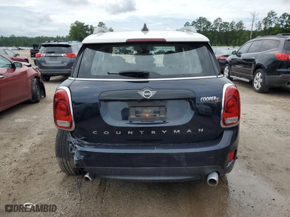 2020 MINI Countryman Cooper S with VIN WMZYW7C03L3L61778, listed as a Copart auction lot 63217674 with 19,458 mi miles and Salvage Title. Bid and sale history available at carsss.com. Image 6.