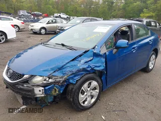 2013 Honda Civic LX with VIN 2HGFB2F55DH603354, listed as a IAAI auction lot 42154981 with 150,007 mi miles and . Bid and sale history available at DreamBid. Image 17.