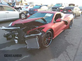 2022 Chevrolet Corvette 3LT with VIN 1G1YC3D47N5114329, listed as a IAAI auction lot 41495894 with 1 mi miles. Bid and sale history available at carsss.com. Image 16.