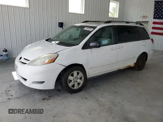 2006 Toyota Sienna CE с VIN 5TDZA23C26S575096, выставлен на аукционе Copart как лот 59598505 с пробегом 253 872 миль миль и Чистый • Clean title. История ставок и продаж доступна на DreamBid. Изображение 1.