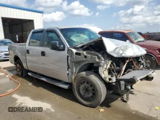 2008 Ford F-150 XL with VIN 1FTRW12W08FB19771, listed as a Copart auction lot 49075345 with 0 mi miles and Salvage Title. Bid and sale history available at carsss.com. Image 4.