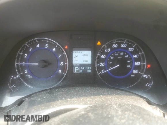 2012 Infiniti FX with VIN JN8AS1MW1CM154415, listed as a Copart auction lot 59461745 with 141,803 mi miles and Salvage title. Bid and sale history available at DreamBid. Image 9.