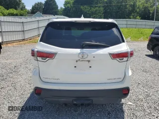 2015 Toyota Highlander Limited with VIN 5TDDKRFH9FS198404, listed as a Copart auction lot 59131925 with 121,888 mi miles and Salvage title. Bid and sale history available at DreamBid. Image 6.
