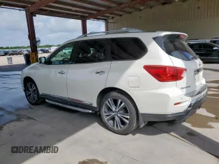 2018 Nissan Pathfinder Platinum with VIN 5N1DR2MM2JC619372, listed as a Copart auction lot 61773785 with 175,757 mi miles and Clean title. Bid and sale history available at DreamBid. Image 2.