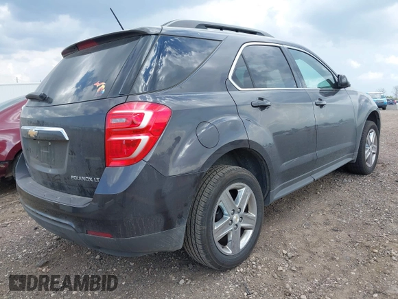 2016 Chevrolet Equinox LT with VIN 2GNALCEK1G6180802, listed as a IAAI auction lot 42156712 with 143,993 mi miles and . Bid and sale history available at carsss.com. Image 4.