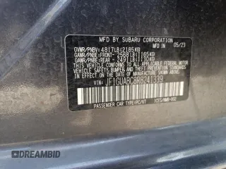 2024 Subaru Impreza with VIN JF1GUABC8R8241339, listed as a Copart auction lot 63307984 with 20,236 mi miles and Salvage Title. Bid and sale history available at carsss.com. Image 13.