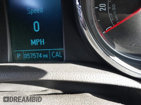 2015 Buick Encore with VIN KL4CJASB3FB168155, listed as a IAAI auction lot 41861563 with 57,574 mi miles. Bid and sale history available at carsss.com. Image 7.