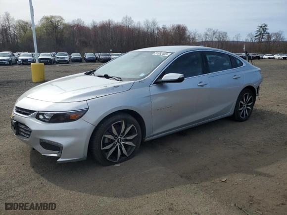 2018 Chevrolet Malibu LT with VIN 1G1ZD5ST5JF254682, listed as a Copart auction lot 51682405 with 107,328 mi miles and Clean Title. Bid and sale history available at carsss.com. Image 1.