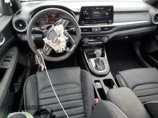 2024 Kia Forte GT-Line with VIN 3KPF54AD0RE761524, listed as a Copart auction lot 47493845 with 4,644 mi miles and Salvage Title. Bid and sale history available at carsss.com. Image 8.