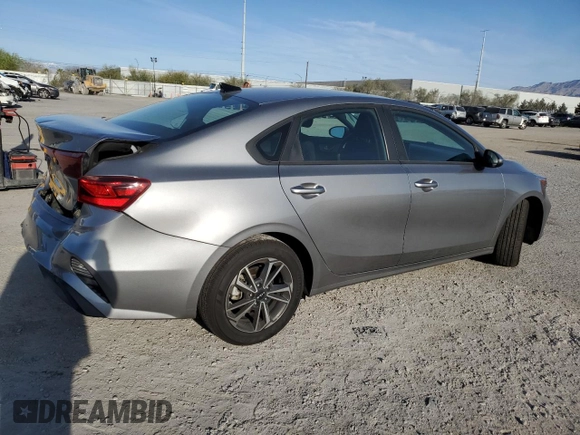 2023 Kia Forte LXS with VIN 3KPF24AD6PE647193, listed as a Copart auction lot 52111555 with 35,035 mi miles and Salvage Title. Bid and sale history available at carsss.com. Image 3.