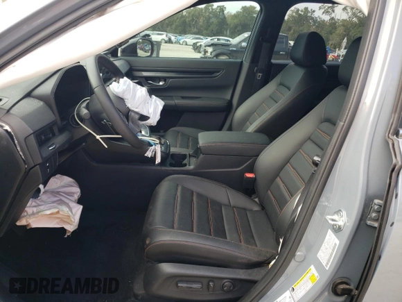 2025 Honda CR-V Sport-L with VIN 7FARS6H83SE015664, listed as a Copart auction lot 85119904 with 12,329 mi miles and Non Repairable. Bid and sale history available at DreamBid. Image 7.