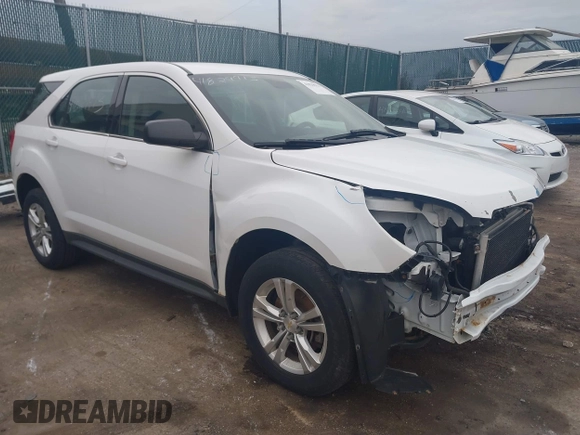 2014 Chevrolet Equinox LS with VIN 2GNALAEKXE6269155, listed as a IAAI auction lot 41829913 with 174,506 mi miles and . Bid and sale history available at carsss.com. Image 1.