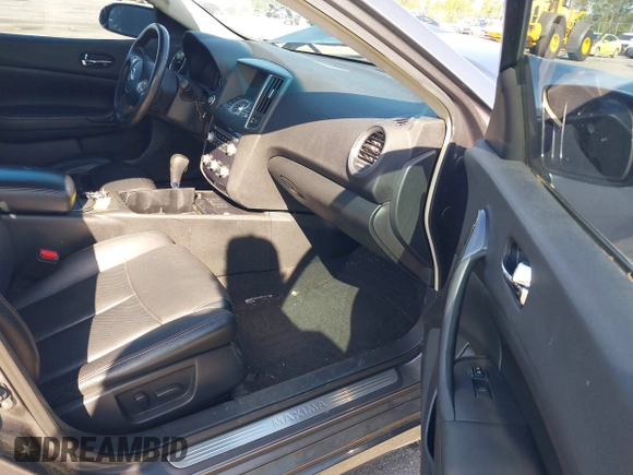 2014 Nissan Maxima S with VIN 1N4AA5AP9EC467259, listed as a IAAI auction lot 41998190 with 157,055 mi miles and . Bid and sale history available at DreamBid. Image 5.