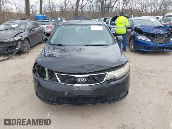 2011 Kia Forte EX with VIN KNAFU4A20B5431981, listed as a IAAI auction lot 41230777 with 143,219 mi miles. Bid and sale history available at carsss.com. Image 13.