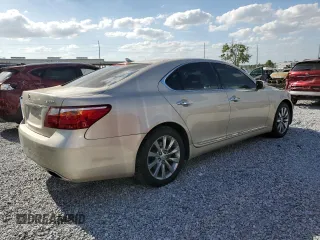 2011 Lexus LS 460 z VIN JTHBL5EF4B5103078, wystawiony jako Copart lot #51005735 z przebiegiem 131 493 mil mil oraz Szkoda całkowita • Salvage title. Historia ofert i sprzedaży dostępna na DreamBid. Obrazek 3.