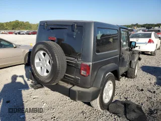 2017 Jeep Wrangler Willys Wheeler with VIN 1C4AJWAG6HL521623, listed as a Copart auction lot 61373722 with Not Provided miles and Salvage Title. Bid and sale history available at DreamBid. Image 4.