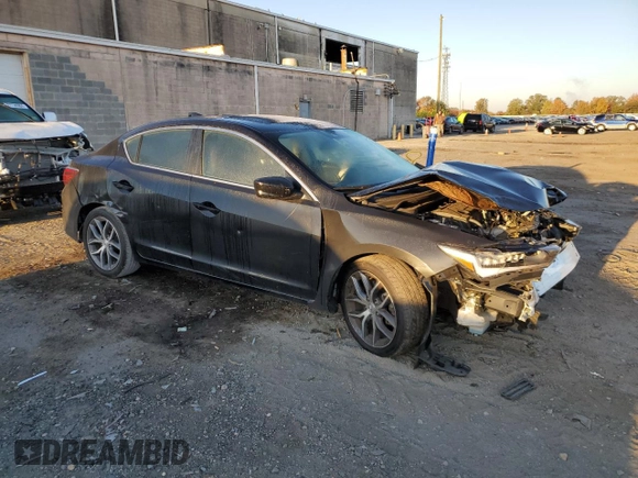 2022 Acura ILX Premium with VIN 19UDE2F73NA005392, listed as a Copart auction lot 76735944 with 45,071 mi miles and Salvage Title. Bid and sale history available at DreamBid. Image 4.