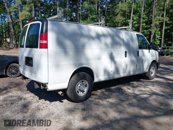 2017 Chevrolet Express Cargo with VIN 1GCZGHFF9H1136193, listed as a IAAI auction lot 42502511 with 149,458 mi miles and . Bid and sale history available at DreamBid. Image 4.