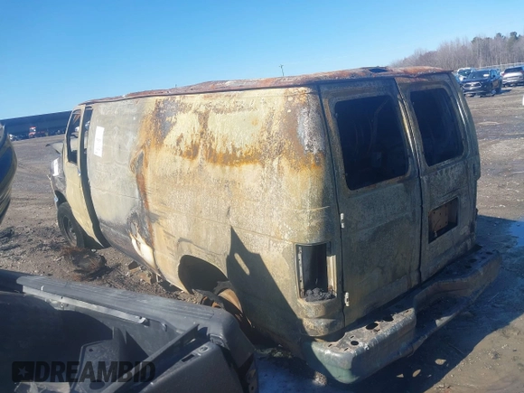 2008 Ford Econoline Cargo Commercial with VIN 1FTSE34L08DA25159, listed as a IAAI auction lot 41633588 with Not Provided miles and . Bid and sale history available at DreamBid. Image 3.