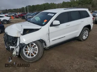 2022 Jeep Grand Cherokee WK Laredo E with VIN 1C4RJFAG0NC124987, listed as a Copart auction lot 46229435 with 43,786 mi miles and Salvage Title. Bid and sale history available at carsss.com. Image 1.
