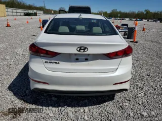 2017 Hyundai Elantra SE with VIN 5NPD84LF6HH017966, listed as a Copart auction lot 55131735 with 128,865 mi miles and Salvage Title. Bid and sale history available at DreamBid. Image 6.