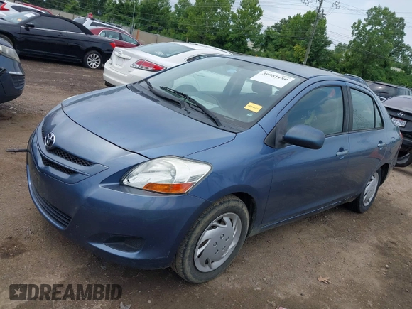 2007 Toyota Yaris with VIN JTDBT923X71093948, listed as a IAAI auction lot 39981180 with 317,082 mi miles. Bid and sale history available at carsss.com. Image 2.