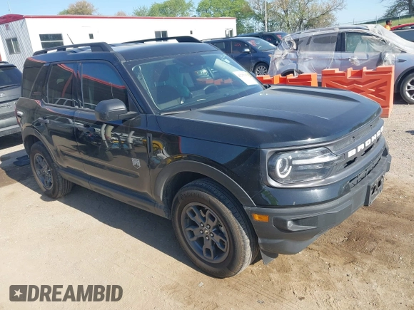 2024 Ford Bronco Sport Big Bend with VIN 3FMCR9B65RRE23786, listed as a IAAI auction lot 42235198 with 12,926 mi miles and . Bid and sale history available at DreamBid. Image 1.
