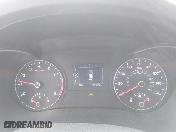 2018 Kia Optima S with VIN 5XXGT4L34JG196074, listed as a IAAI auction lot 41335248 with 88,325 mi miles. Bid and sale history available at carsss.com. Image 7.