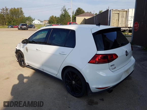 2017 Volkswagen GTI S with VIN 3VW4T7AU9HM053417, listed as a Copart auction lot 68977944 with Not Provided miles and Salvage Title. Bid and sale history available at DreamBid. Image 2.