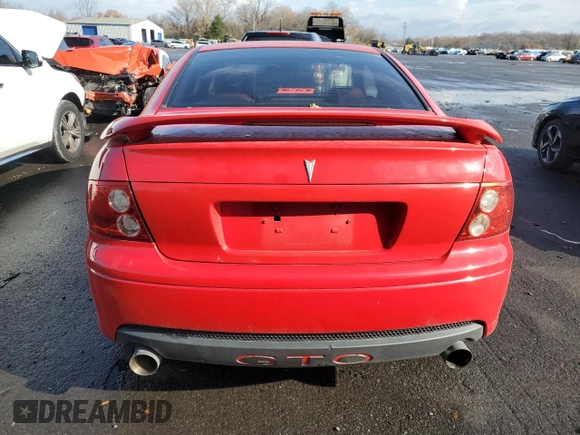 2005 Pontiac GTO with VIN 6G2VX12U85L358287, listed as a Copart auction lot 81937154 with 147,475 mi miles and Salvage Title. Bid and sale history available at carsss.com. Image 6.
