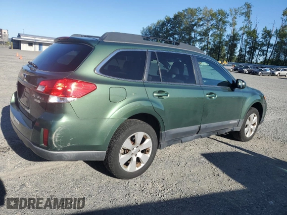 2010 Subaru Outback Limited Power Moon с VIN 4S4BRBKC2A3322457, выставлен на аукционе Copart как лот 58553435 с пробегом 66 500 миль миль и Списание • Salvage title. История ставок и продаж доступна на DreamBid. Изображение 3.