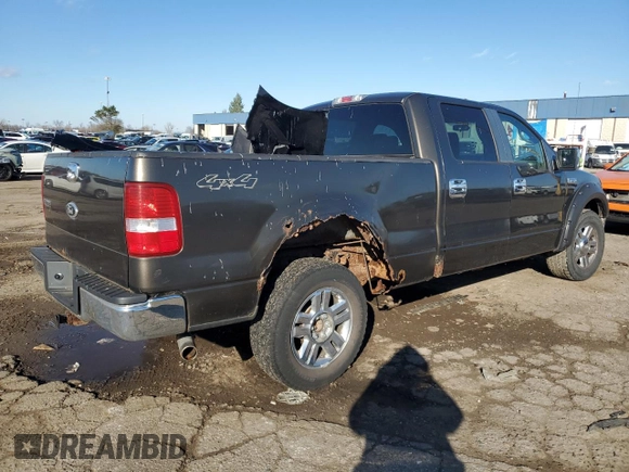 2008 Ford F-150 XL with VIN 1FTRW14W38FC29291, listed as a Copart auction lot 82254614 with 95,499 mi miles and Clean Title. Bid and sale history available at carsss.com. Image 3.