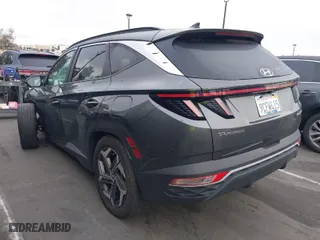 2022 Hyundai Tucson Hybrid SEL Convenience with VIN KM8JFCA11NU074986, listed as a IAAI auction lot 41740494 with 55,467 mi miles. Bid and sale history available at carsss.com. Image 3.