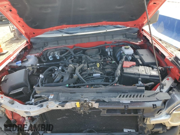 2023 Ford Bronco with VIN 1FMEE5DH5PLB93397, listed as a Copart auction lot 55642625 with 30,731 mi miles and Salvage title. Bid and sale history available at DreamBid. Image 12.