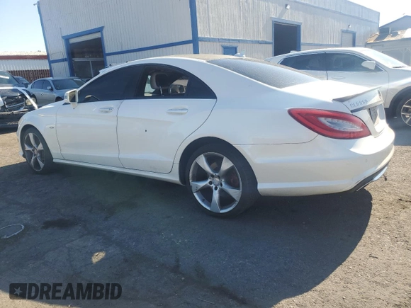 2012 Mercedes-Benz CLS 550 с VIN WDDLJ7DB1CA047234, выставлен на аукционе Copart как лот 56209875 с пробегом 175 200 миль миль и Списание • Salvage title. История ставок и продаж доступна на DreamBid. Изображение 2.