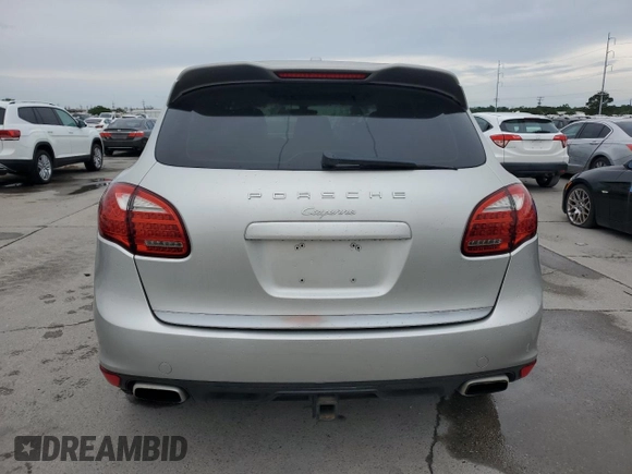 2011 Porsche Cayenne with VIN WP1AA2A2XBLA09320, listed as a Copart auction lot 54893525 with Not provided miles and Salvage title. Bid and sale history available at DreamBid. Image 6.