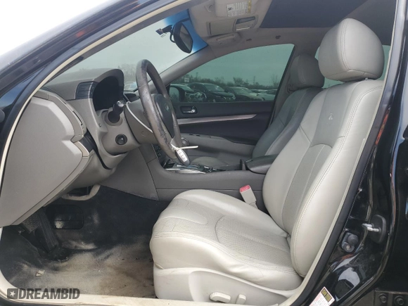 2012 Infiniti G37 Sedan x with VIN JN1CV6AR1CM672843, listed as a Copart auction lot 50005115 with 162,704 mi miles and Salvage Title. Bid and sale history available at carsss.com. Image 7.