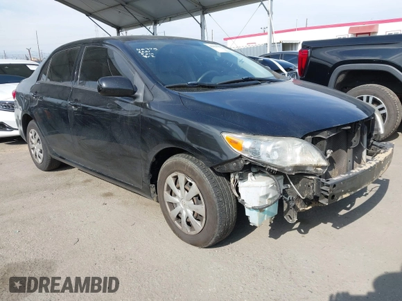 2011 Toyota Corolla L with VIN JTDBU4EE0B9154747, listed as a IAAI auction lot 42028887 with 141,569 mi miles. Bid and sale history available at carsss.com. Image 1.