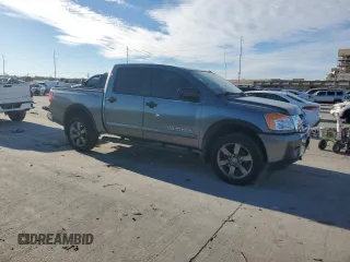 2015 Nissan Titan SL with VIN 1N6AA0EC6FN512486, listed as a Copart auction lot 88996665 with 91,569 mi miles and Salvage Title. Bid and sale history available at carsss.com. Image 4.